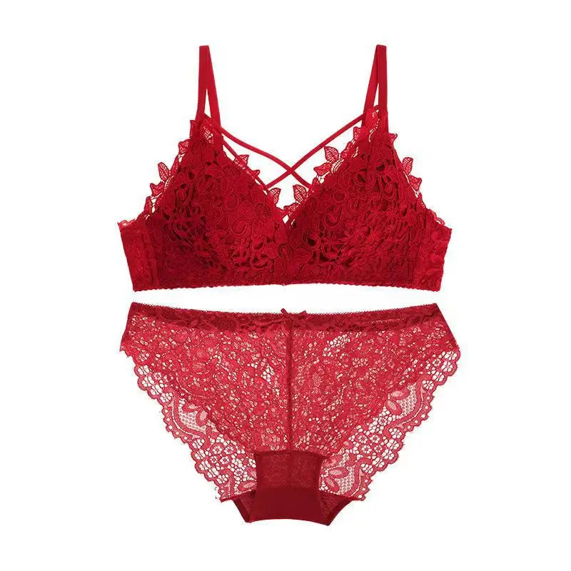 Rose Hot Bra Penty Set