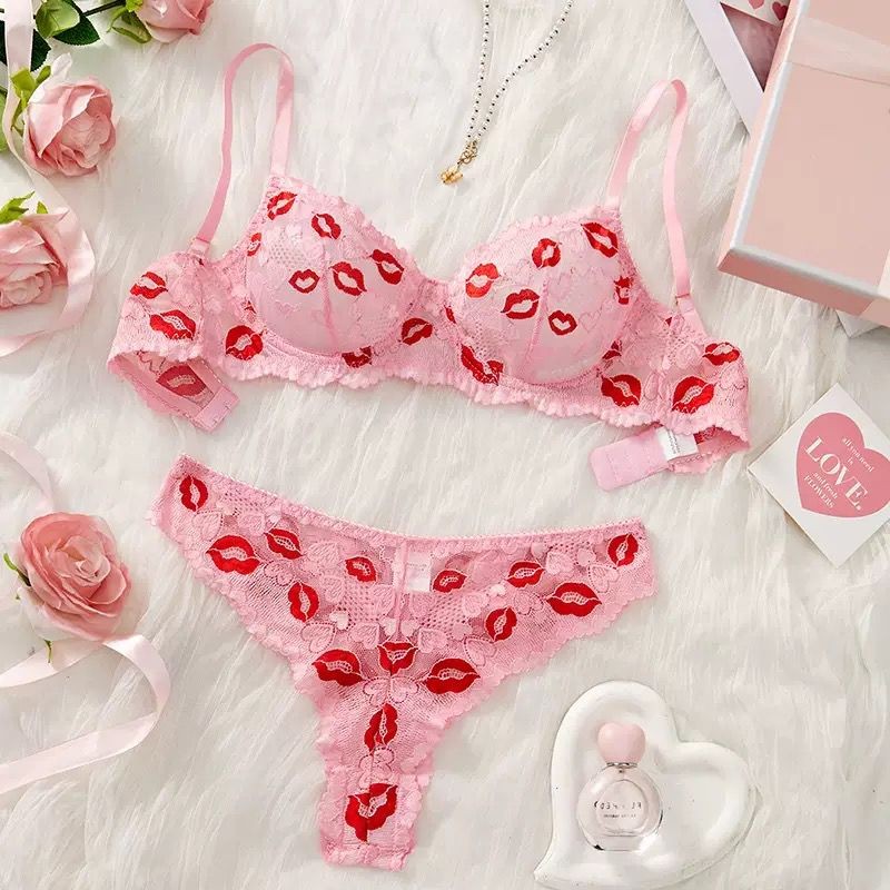Premium transparent lingerie set